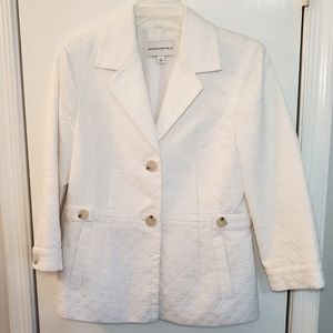 Banana Republic jacket - white size 14
